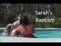 Sarah's Baptism