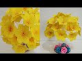 How to use waste bottles to make amazing flowers |easy crafts from waste bottles |kerajinan bunga