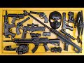 Cleans nerf shotgun revolver, Assault rifle, Sniper rifle, AK47, Avengers, Nerf gun EP 119