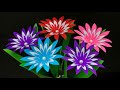 DIY Paper Flowers | Flower Making With Paper | Paper Craft | Paper Flowers | Paper Crafts For School