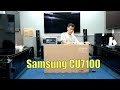 Samsung CU7100 2023 43" Unboxing, Setup, Test and Review with 4K HDR Demo Videos