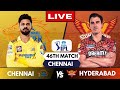IPL Live: CSK Vs SRH, Match 46, Chennai | IPL Live Scores & Commentary | Chennai Vs Hyderabad #ipl