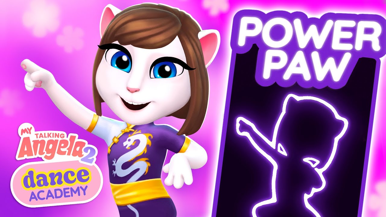 Power Paw 🌸 My Talking Angela 2: Dance Academy