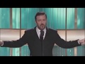 Ricky Gervais at the Golden Globes (2010-12)
