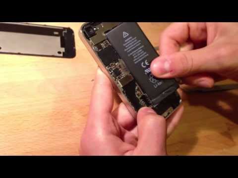 Замена батареи iphone 4s своими руками