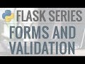 Python Flask Tutorial: Full-Featured Web App Part 3 - Forms and User Input