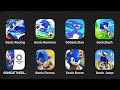 Sonic Racing,Sonic Runners,Go Sanic,Sonic Dash,Sonic Forces,Sonic Jump,Sonic CD,Sonic the Hedgehog 4