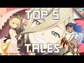 Top 5 'Tales of' Games - The Best Games in the Tales Series