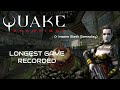 Longest Quake match I've recorded (So far)