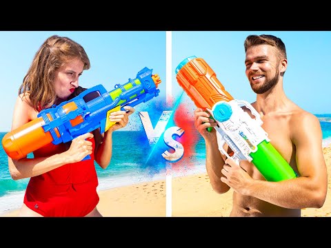 Boys vs Girls. Who Wins 9 Funny Situations