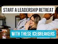 10 Icebreaker Questions to help kickoff a Leadership Retreat | Events, Conferences, & Meetings