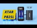 XTAR PB2SL charger/power bank, upgrade for protected 21700 batteries