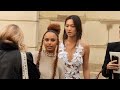 Lily Chee and Paola Locatelli  @ Paris Fashion Week 3 march 2024 show Valentino