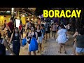 Boracay Nightlife 🇵🇭 | 4K Night Scenes in Boracay island, Philippines 2024