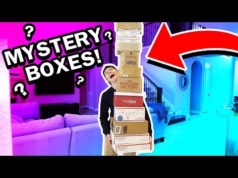 FANS SENT ME MYSTERY BOXES 