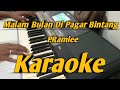 Malam Bulan Di Pagar Bintang Karaoke lirik P.Ramlee & Saloma