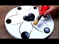 How to Paint Abstract Butterfly with Stones｜Easy & Beautiful Painting