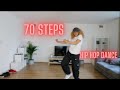 HIPHOP DANCE STEPS - SOCIAL DANCES, BASICS, TRENDS, FOUNDATIONS | 70 STEPS