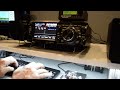 CW QSO with Pat - NY2PO on FTDX10 and CW Keyboard
