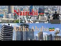 Nairobi city 🇰🇪VS Addis Ababa city🇪🇹: #Airlines #Modernity #infrastructure #publictransport.