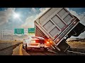 BeamNG Drive - Realistic Freeway Crashes #9