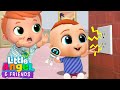 Play Safe Baby John | Little Angel And Friends Kid Songs