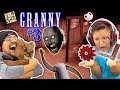 GRANNY HAS NO HEAD, SHE BROKE MY CHAIR & HAS NEW SECRETS! (FGTEEV ESCAPE GRANNY #3) GURKEY!
