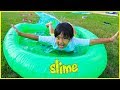 Download SLIME Water Slide for Kids H2O Slip N Slide Inflatable toy!!! mp4 3gp mp3 videos - waplic
