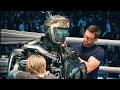 شاب بيلاقى روبوت قديم فى الزبالة ، وبيحوله لبطل عالم في ملاكمة الروبوتات ! ملخص فيلم real steel