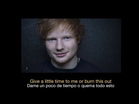 Ed Sheeran Give Me Love HD Sub español ingles 