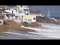'Catastrophic': Sand dune made to protect beachfront homes in Mass. washes away in 3 days