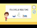 My daily routine | GaMar Talk | English for kids