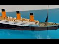 Titanic Model Sinking After Hitting Iceberg with Back to Back Review of All Ships