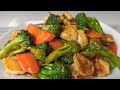 Super Quick  Stir Fry Broccoli and Carrot with Chicken  | Chicken with Broccoli Recipe