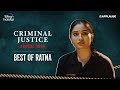 Best of Ratna | Criminal Justice: Adhura Sach | @hotstarOfficial