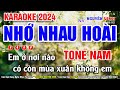 Karaoke Nhớ Nhau Hoài Tone Nam Nhạc Sống Dễ Hát | Karaoke Nguyễn Vinh