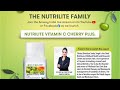 GRAND LAUNCH: Nutrilite Vitamin C Cherry Plus. Food for weakened immunity – Hindi