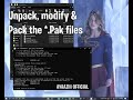 How To Unpack & Pack the *.Pak files | AYAAZIII OFFicial | #Modding Part1