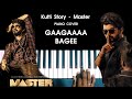 Kutti Story - Master Song Piano Cover WITH NOTES | Vijay | Anirudh | AJ Shangarjan