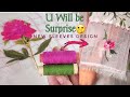 New Style of Making Fabric Flower Applique work_sleeves Looks perfect_lawn/Cotton Applique New Style