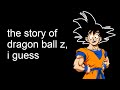 the entire story of Dragon Ball Z, i guess