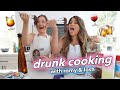 DRUNK COOKING WITH US!! Romy & Losh - Ep 1