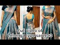 Most requested full video of Lehenga Style saree draping by Mom❤️ #lehengasaree #sareedrapping