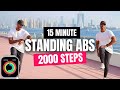 Indoor Walking Workout | Standing Abs | Low Impact
