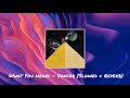 Sonder - What You Heard (Slowed + Reverb)