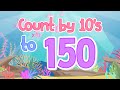 Grandma and Grandpa Count by 10s to 150 | Jack Hartmann Count by 10's