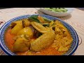 Curry chicken that will make you drink the broth non stop (ingredient list provided)