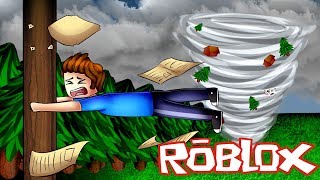 ROBLOX SURVIVING THE BIGGEST TORNADO EVER!! 🌪