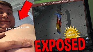 CS:GO YOUTUBER EXPOSED SENDING NUDES + CRAZY KNIFE UNBOXING FUNNY MOMENTS