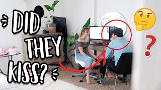SPYING ON MY SISTER WITH A BOY IN HER ROOM!